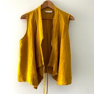 bryn Walker 100% Linen Vest / Wrap
